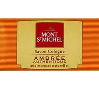 Mont St Michel - Parfumeur depuis 1920 - Savon Cologne Solide - Parfum Ambrée Authentique - Le savon de 125 g