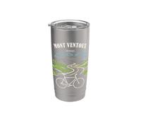 Mont Ventoux Provence Cycliste de route VTT Gobelet isotherme en acier inoxydable double paroi