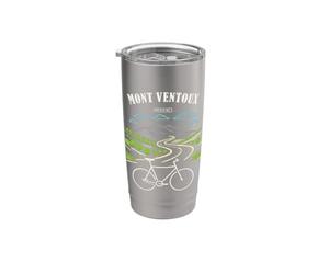 Mont Ventoux Provence Cycliste de route VTT Gobelet isotherme en acier inoxydable double paroi