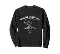 Mont Vésuve Golfe de Naples Volcan Italie Drapeau Italien Sweatshirt