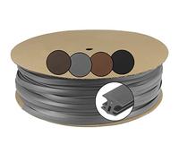 Montafox Ruban pour joints de terrasse bande d'étanchéité joint d'étanchéité largeur 5-7 mm/Longueur 25 m gris lames de terrasse bois composite bois pierre