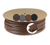 Montafox Ruban pour Joints de terrasse Bande d'étanchéité Joint d'étanchéité Largeur 7.5-10 mm/Longueur 100 m Marron Clair Lames de terrasse Bois Composite Bois Pierre