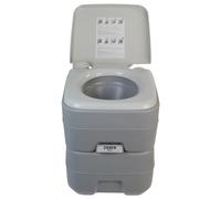 Montafox WC Portable Camping 20 litres WC Chimique 400 x 345 x 440 mm Toilette Mobile Caravane Hauteur D'assise Confortable 44 cm