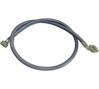 MONTAGE-accessoires : tuyau d'alimentation pour machine à laver et lave-vaisselle, l = 3000 mm, angle droit, 3/4 ""-gris-quellmalz