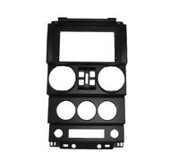 Montage Autoradio Cadre Façade pour Jeep pour Wrangler Rubicon | Kit Montage Tableau Bord, Cadre D'autoradio 9 Pouces, Lecteur Panneau Vidéo, Audio Dash 2 Din 2008 2009 2010