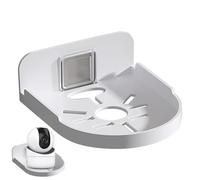 Montage de caméra de sécurité - Porte murale et plafond réglable, support robuste | Support de caméra universel pour systèmes de surveillance, support de haut-parleur