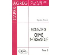 Montage de Chimie inorganique : CAPES et Agrégation de Physique et chimie, tome 2