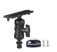 Montage de Fish Finder avec Base rectangulaire Ajustement des Accessoires de pêche à Base de Kayak Rail réglable
