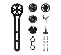 Montage de l'ordinateur à vélo - 14,2x3x0.6 cm supportde Tige réglable, supportde l'ordinateur à vélo, supporten Aluminium léger | Compatible avec pour Le Cyclisme GPS