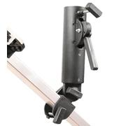 Montage de serre de support parapluie - Double écluse lourde, support de voiturette de golf | Convient aux poignées des accessoires de scooter de mobilité de chaise de plage, adhérence sécurisée régla