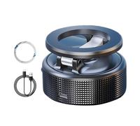 Montage de téléphone de voiture - Porte de téléphone magnétique à vide, support de téléphone fixe sécurisé | Porte de téléphone rotatif Berceau de voiture d'aspiration forte, support magnétique