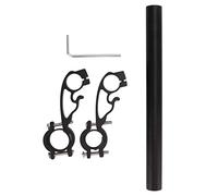 Montage des extensions de guidon | Support en alliage en aluminium pour guidon 22,2-31,8 mm | Accessoire multi-fonctions pour les lumières/GPS/Téléphone | Léger et robuste