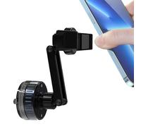 Montage du téléphone sous vide, support de téléphone à aspiration sous vide | Port d'aspiration de téléphone portable Recours de téléphone réglable - Support d'aspirateur pour smartphone flexible pour