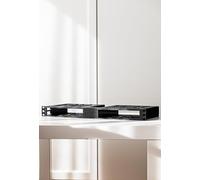 Montage en rack 1U pour 2X ou 1x Dell Optiplex Micro 3000/5000/7000 Series - Support imprimé 3D 19" (noir, pour 2X Dell Optiplex)