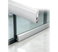 Montage en Surface du joint inférieur de porte réglable et rétractable automatique, taille personnalisable(72cm (28.3 in))