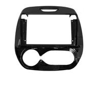 Montage Façade Cadre Radio Cadre Panneau Fascia Plastique Autoradio 9 Pouces, 2 Din, Installation DVD GPS Mp5, Kit Montage Tableau Bord pour Manuel pour Captur 2016-2019