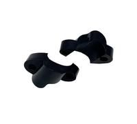 Montage Guidon Riser Kit d'entretoises rehausseur 2 pouces pour CNC 1 pouce Extension bloc rehaussement barre pour pour Sportster 48 XL 1200X 1200XS 2010-plus tard