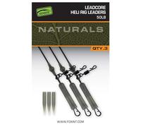 Montage Hélicoptère Fox Edges Naturals Leadcore Heli Rig Leaders