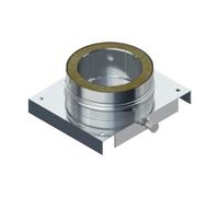 Montage mur/sol du pied de lit - double paroi - Raab DW-FU 130mm