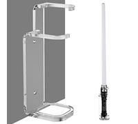 Montage Mural - Rack D'affichage À Sabre Léger En Acrylique Transparent | Affichage De Élégant Support Waall Pour Les Objets Collection, L'équipement Cosplay Et La Vitrine Décoration Intérieure