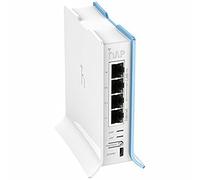 Montage Mural rb941-2 ND-TC 300 Mbit/s - Point d'accès (DSSS,-20-70 °C, IEEE 802.11b, IEEE 802.11 g, IEEE 802.11 N, DSSS, OFDM, Micro-USB, Bleu, Blanc)