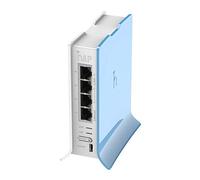 Montage Mural rb941-2 ND-TC 300 Mbit/s - Point d'accès (DSSS,-20-70 °C, IEEE 802.11b, IEEE 802.11 g, IEEE 802.11 N, DSSS, OFDM, Micro-USB, Bleu, Blanc)