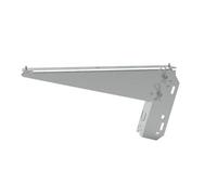 Montage mural sur panneau photovoltaïque - Parenthèse d'angle modifiable - Mélange d'aluminium puissant pour une installation sûre et peu encombrante - Support de montage mural pour panneau solaire