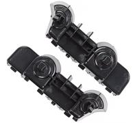 Montage Pare-chocs Compatible Avec Nissan Pour Maxima Sedan 2009 2010 2011 2012 2013 2014 2015 2 Pièces Guide Support Pare Chocs Avant Gauche Droite 62221-9N00A