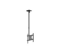 Multibrackets M Public Ceilingmount Medium Single Montage sur plafond pour Écran LCD acier noir Taille d'écran : 32""-55""