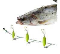 Montage pour carpes | Hameçon pour carpe courbé avec piquets, hameçons en acier inoxydable équipement eau douce et salée
