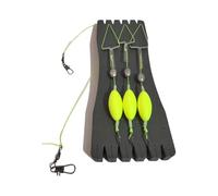 Montage pour carpes, hameçons incurvés avec piquets, hameçons en acier inoxydable, équipement d'eau douce et salée