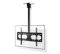 Nedis Support TV TVCM1350BK pleine action acier noir 42"-65" montable au plafond