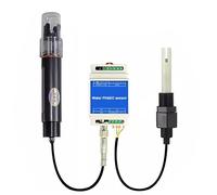 Montage sur Rail DIN RS485 Modbus capteur PH EC d'eau 2 en 1 électrode PH et électrode en plastique EC détecteur de qualité de l'eau