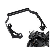 Montage téléphone moto - Support GPS en aluminium - Support réglable pour smartphone - Barre croisée d'extension pour la navigation en moto - Berceau mobile sécurisé pour le montage du guidon