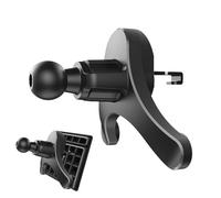 Montage téléphonique de ventilation pour la voiture - Rotation à 360 ° avec une pince à ressort plus large | Support de téléphone portable à évent à air mains libres, anti-titulaire, ajustement