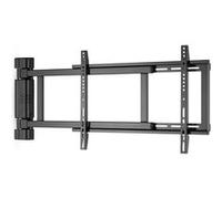 Nedis Support mural téléviseur motorisé 32–75" rotatif télécommande 50 kg ABS/acier noir 56 mm