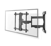Nedis Support mural TV TVWM6550BK - Pleine mobilité, inclinable & rotatif 37-80" Max. 50 kg - Noir