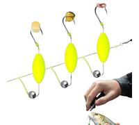 Montages De Démontage pour Poisson Chat Hooks Triples,Équipement De Pêche Au Poisson-Chat - Leurres Appâts pour Rivière Kayak Lac Bass Eau Douce et Salée Pêche Maritime