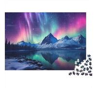 Montagne Aurore Lac Puzzle, 1000 Pièces Jeu D'intérieur Adulte