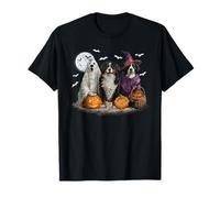Montagne bernoise Happy Halloween pour Les Amoureux des Chiens T-Shirt