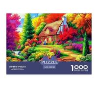Montagne Campagne Puzzle Raffiné Conçu pour Instants Paisibles en Intérieur, Valorisant Fantastique par Une Structure Fluide Propice À La Concentration Et Au Bien Être 52x38cm/1000pcs
