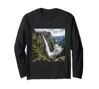 Montagne Cascade Falaise Paysage Photographie Manche Longue