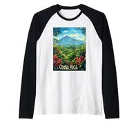 Montagne de la Jungle vibrante du Costa Rica Manche Raglan