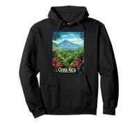 Montagne de la Jungle vibrante du Costa Rica Sweat à Capuche