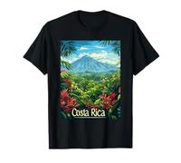 Montagne de la Jungle vibrante du Costa Rica T-Shirt