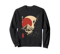 Montagne d'escalade Style Japonais Vintage Sweatshirt