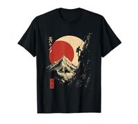 Montagne d'escalade Style Japonais Vintage T-Shirt