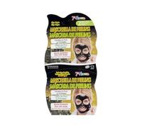 Montagne Jeunesse Lot de 2 masques exfoliants visage aux algues noires