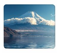 Montagne Petit Tapis de Souris 200x180mm avec Base en Caoutchouc Antidérapant et Imperméable, Gaming Tapis de Souris pour Femmes, Hommes, Ordinateurs Portables sans Fil, Cadeau, Nuage 9-4714