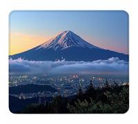 Montagne Petit Tapis de Souris 400x300mm avec Base en Caoutchouc Antidérapant et Imperméable, Gaming Tapis de Souris pour Femmes, Hommes, PC Gamer, Ordinateurs Portables sans Fil, Paysage 4-7426